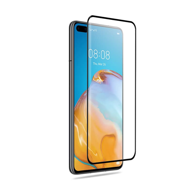 Crong 3D Armor Glass – 9H tempered glass for the entire Huawei P40 screen + installation frame 8