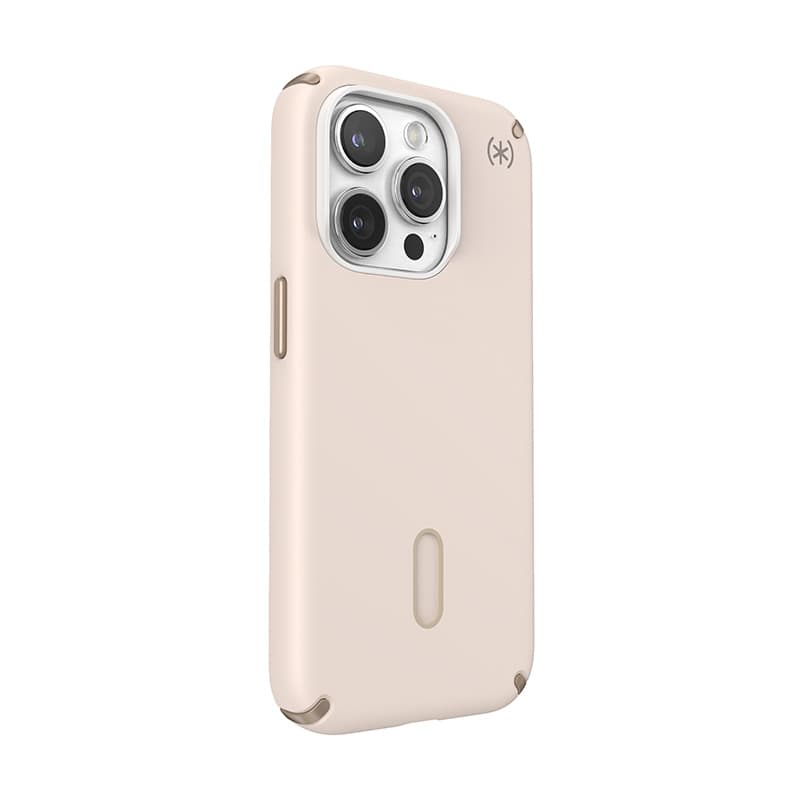 Speck Presidio2 Pro ClickLock & MagSafe - iPhone 15 Pro Case (Bleached Bone / Heirloom Gold / Hazel Brown) 8