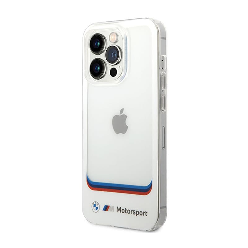 BMW Transparent Center - Case for iPhone 14 Pro Max (White) 2