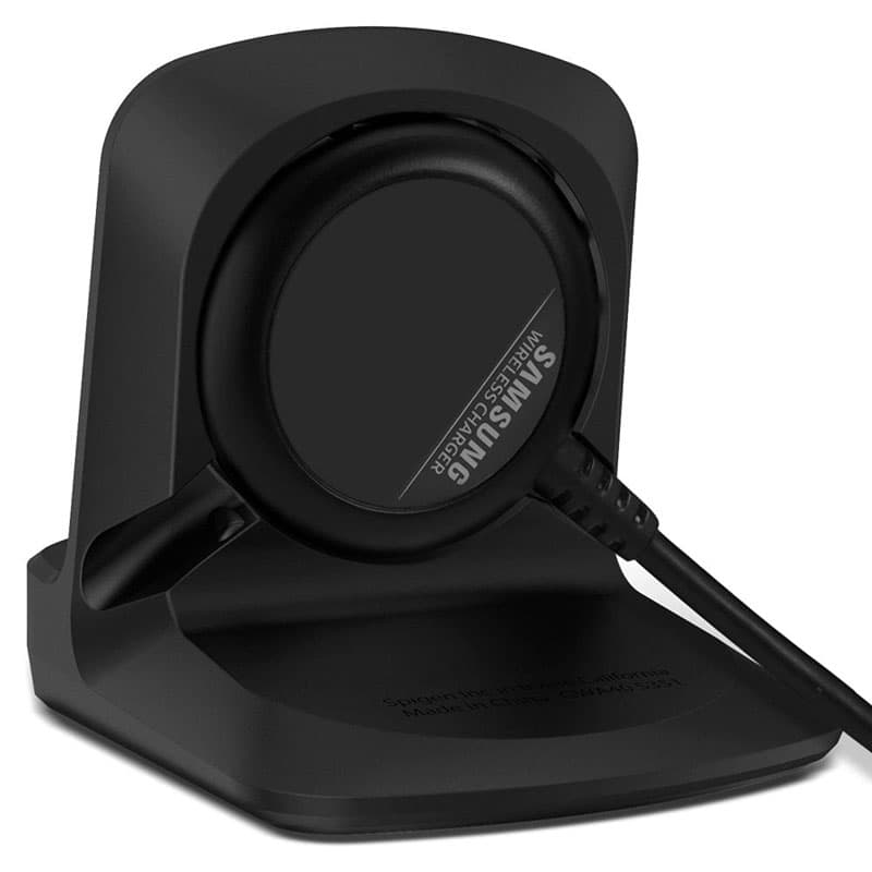 Spigen S353 Night Stand - Charging stand for Samsung Galaxy Watch 5 / 5 Pro / 6 (Black) 2