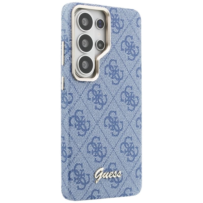 Guess 4G Script MagSafe - Samsung Galaxy S26 Ultra Case (Blue) 4