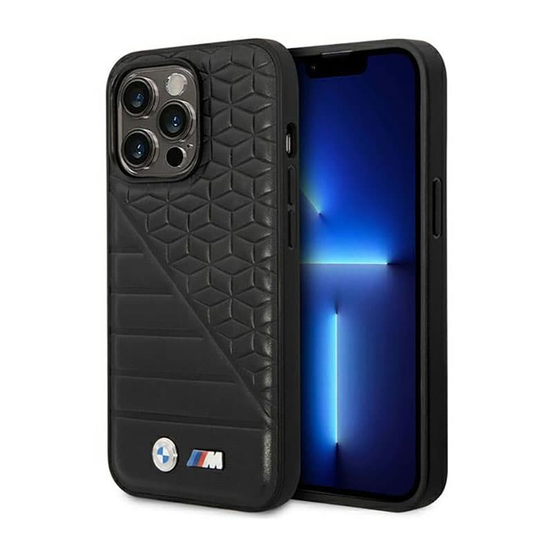 BMW Bi Pattern - Case for iPhone 14 Pro Max (Black)