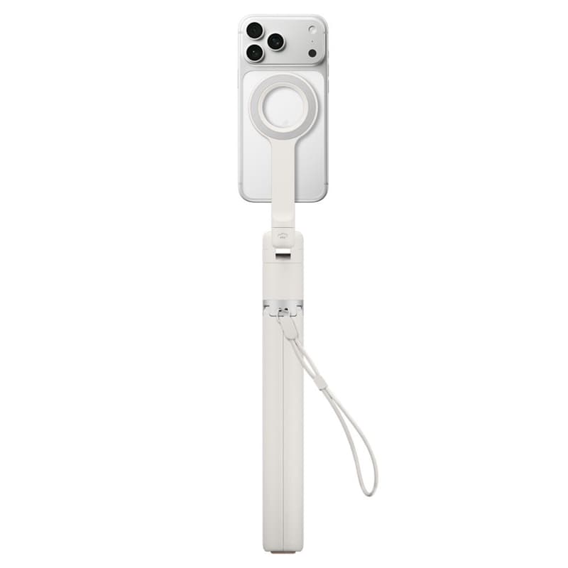 Spigen S582W MagSafe Bluetooth Selfie Stick Tripod - Smartphone Tripod / Selfie Stick Holder (Dune Beige) 7
