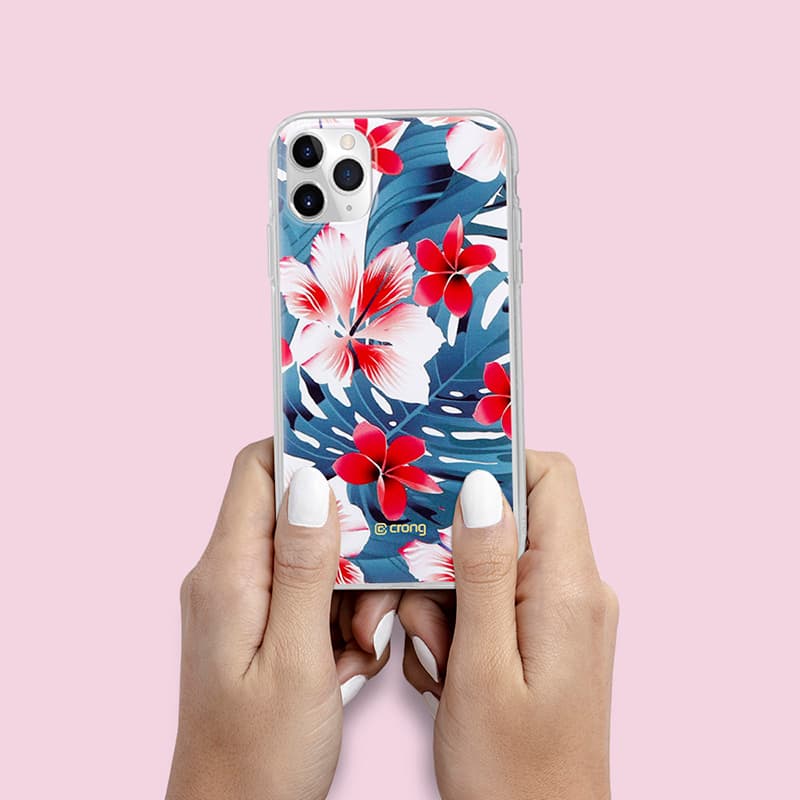Crong Flower Case – iPhone 11 Pro Case (Pattern 03) 5
