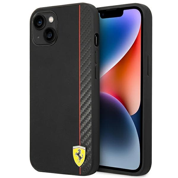 Ferrari Carbon - Case for iPhone 14 Plus (Black) 1