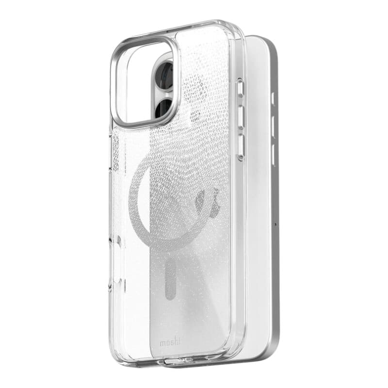 Moshi iGlaze MagSafe - Case for iPhone 16 Pro Max (Mist White)