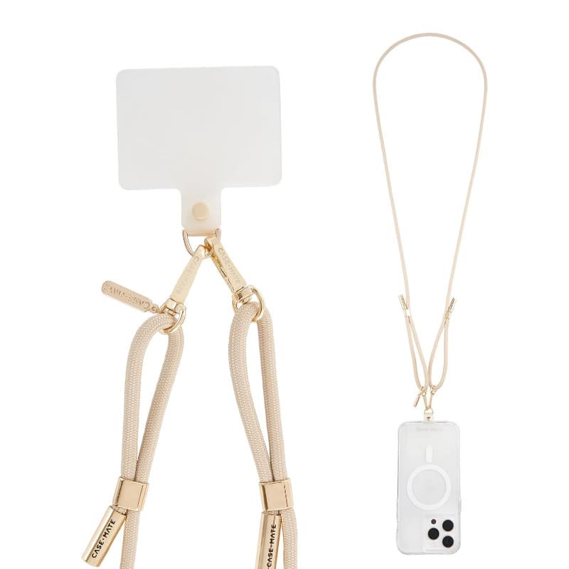 Case-Mate Phone Crossbody Rope - Shoulder strap for phone (Beige) 2