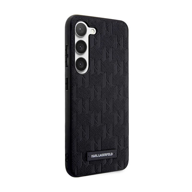 Karl Lagerfeld Saffiano Monogram Metal Logo - Case Samsung Galaxy S24 (czarny) 4