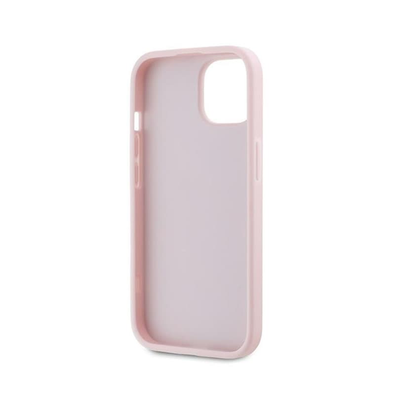 Karl Lagerfeld Diagonal Quilted Script - Case for iPhone 15 / 14 / 13 (Pink) 7