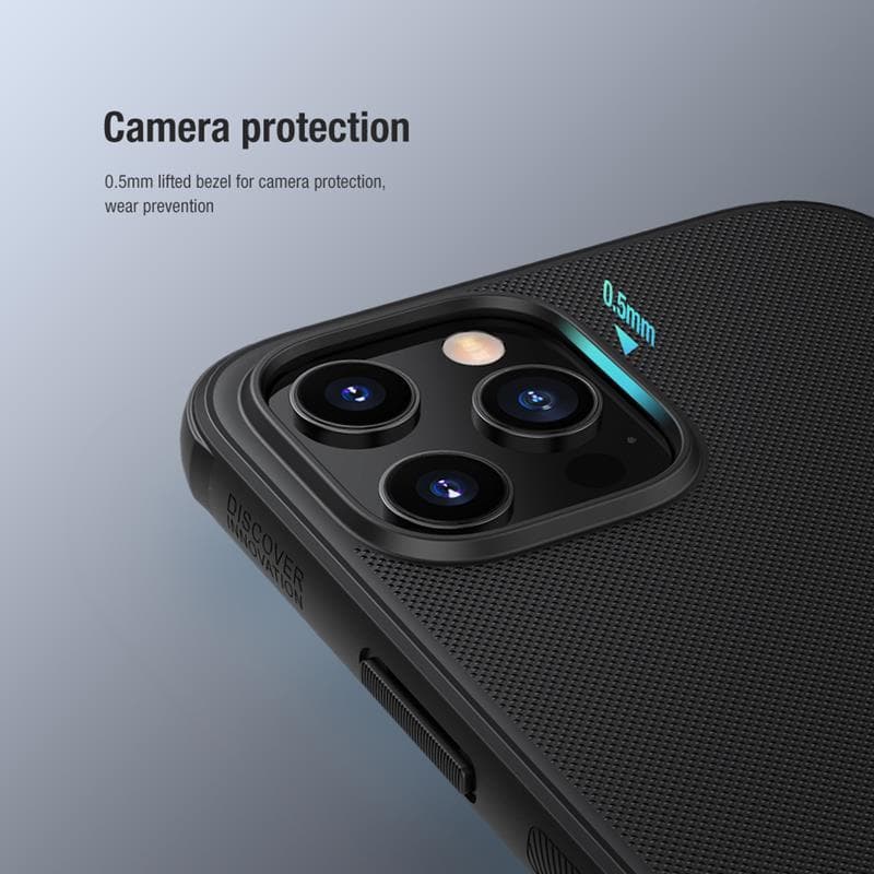 Nillkin Super Frosted Shield Magnetic - Case for Apple iPhone 12 Pro Max (Black) 6