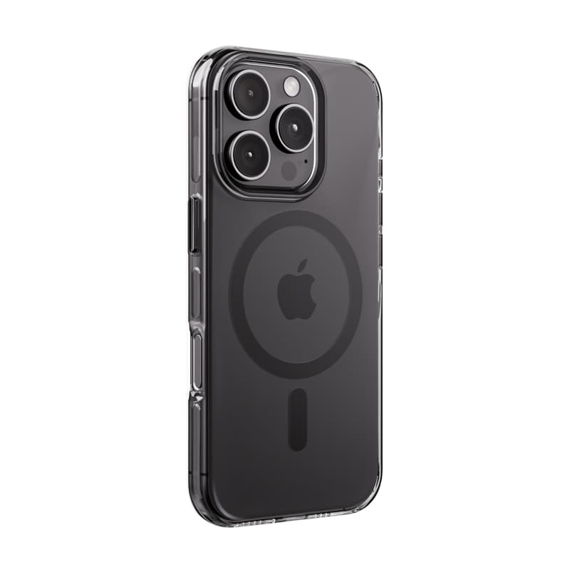 Crong Clear MAG Pro - iPhone 16 Pro Max MagSafe Case (Black) 4