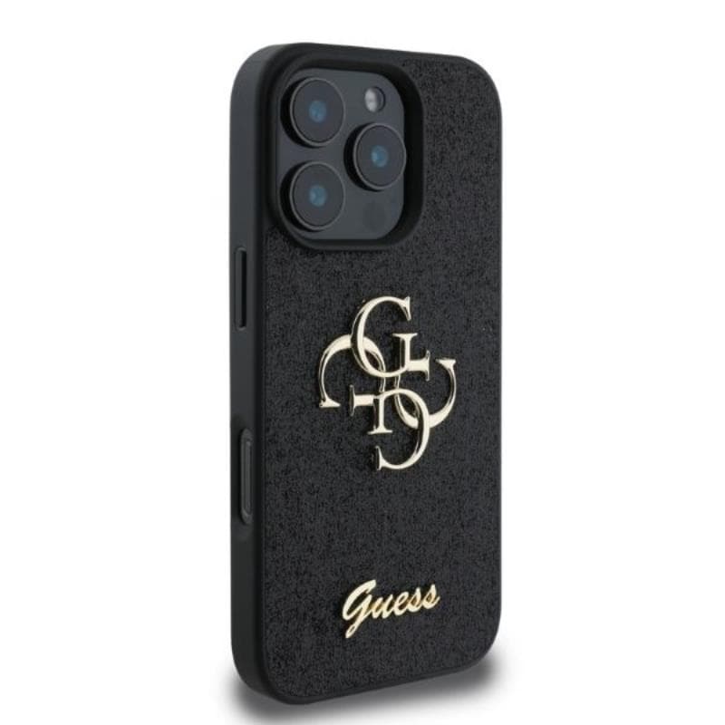 Guess Fixed Glitter Big 4G - Case iPhone 16 Pro (black) 2
