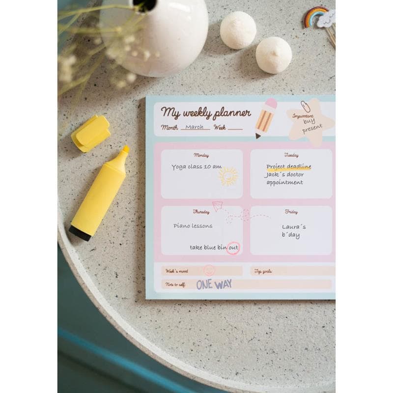 Pusheen - Weekly Planner from the Foodie Collection 54 A4 Pages 5