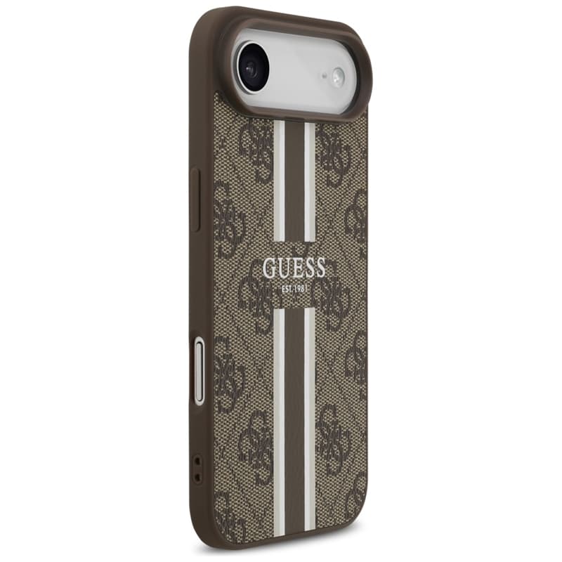 Guess 4G Printed Stripes MagSafe - Case iPhone Air (brown) 4