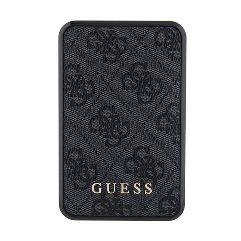 Guess 4G Leather Metal Logo - Power Bank 10000 mAh 18W (black) 2