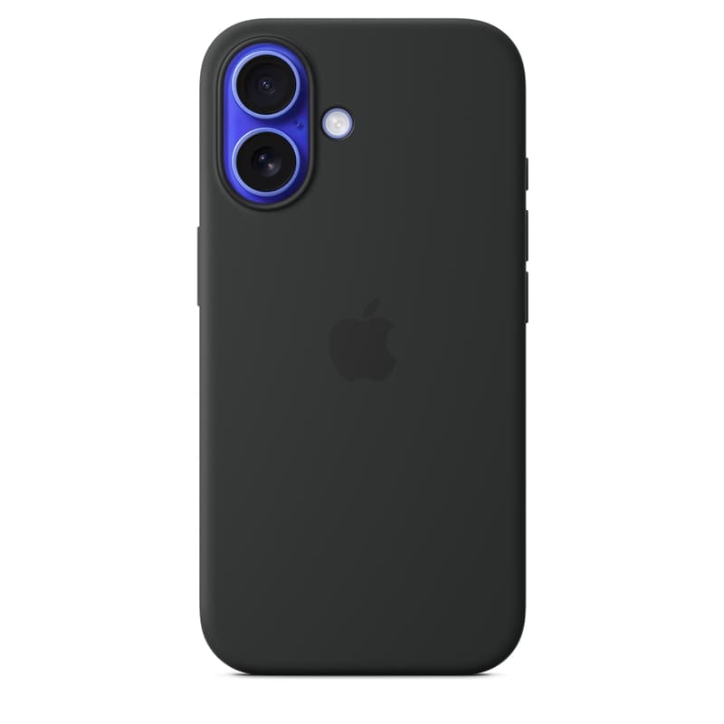 Apple Silicone Case – Silicone Case with MagSafe for iPhone 16 (Black) 2