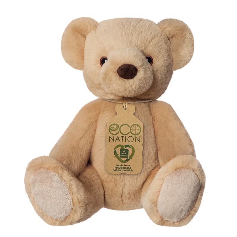 Eco Nation – Plush Toy / Cuddly Teddy Bear 28 cm Eco-Friendly