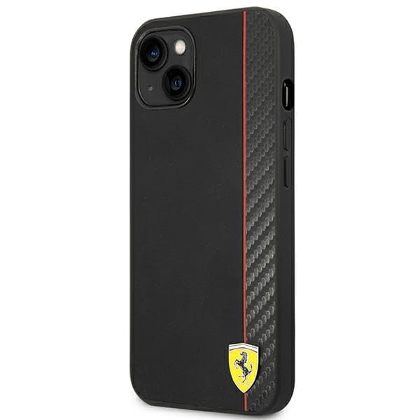 Ferrari Carbon - Case for iPhone 14 Plus (Black) 2