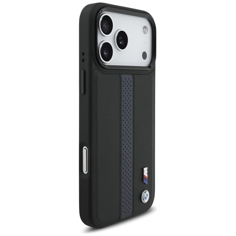 BMW M Perforated Stripe Logo MagSafe - iPhone 17 Pro Max Case (Blue) 4