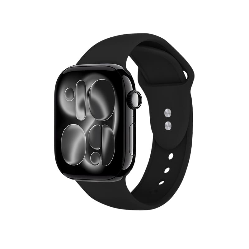 Crong Liquid - Apple Watch Band 44/45/46/49 mm (Black)