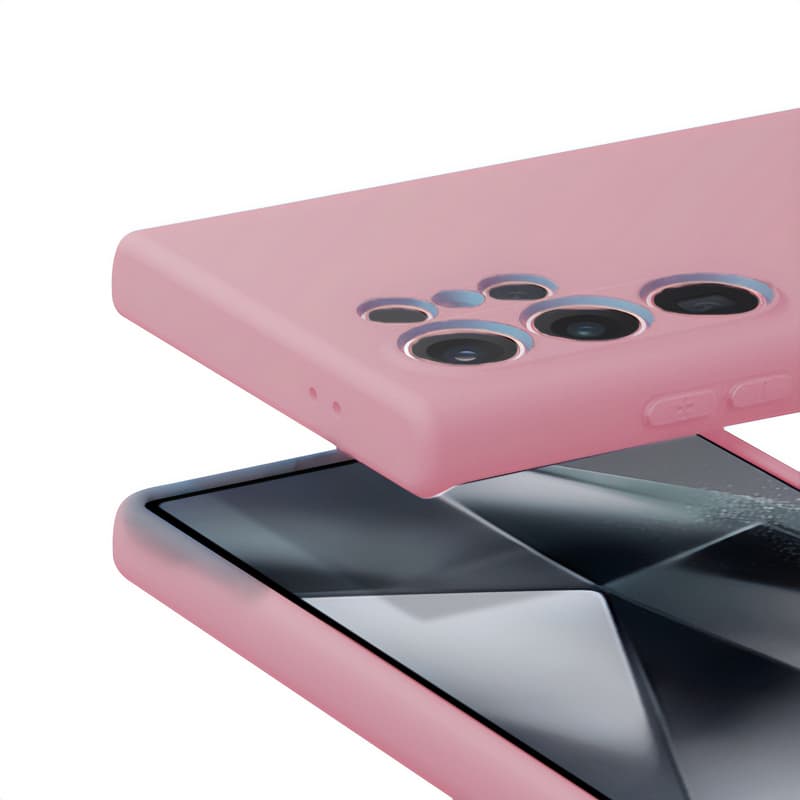 Crong Color Cover - Samsung Galaxy S24 Ultra Case (Pink) 3