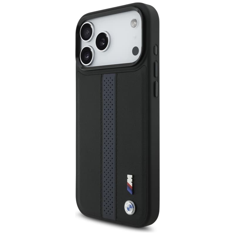 BMW M Perforated Stripe Logo MagSafe - iPhone 17 Pro Max Case (Blue) 2