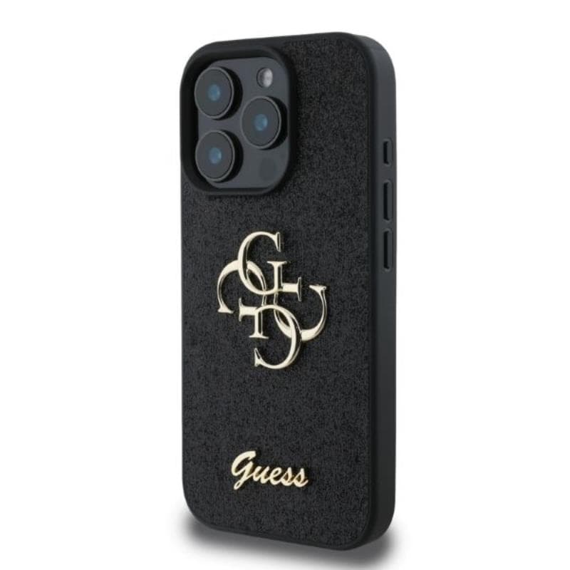 Guess Fixed Glitter Big 4G - Case iPhone 16 Pro (black) 3
