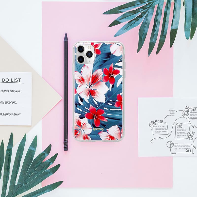 Crong Flower Case – iPhone 11 Pro Case (Pattern 03) 7