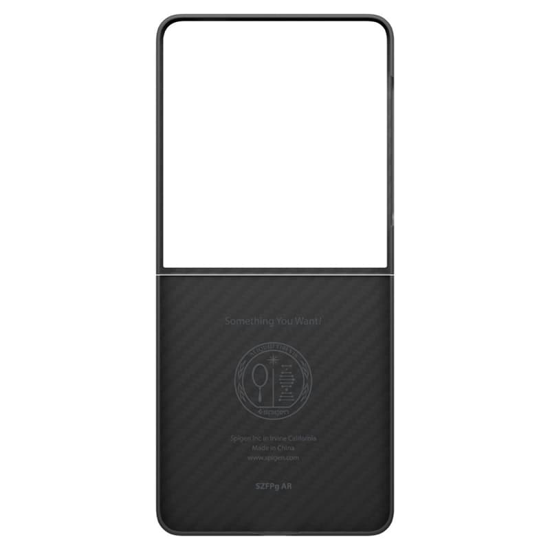 Spigen Airskin Aramid - Case for Samsung Galaxy Z Flip 7 (Black) 5