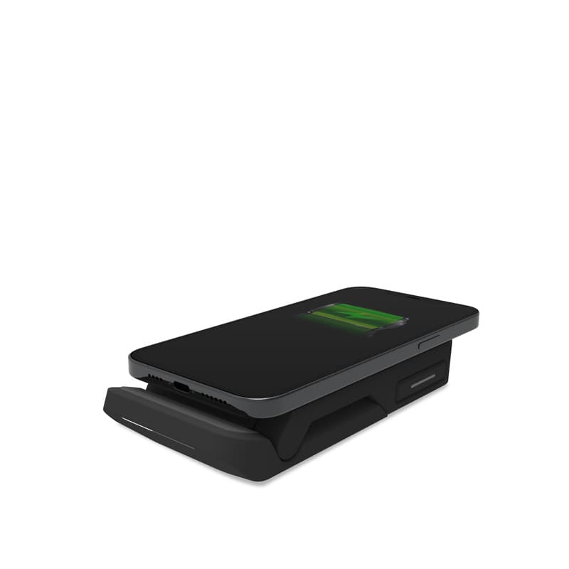 STM ChargeTree Go 3-in-1 Charging Station for Phone, AirPods, Apple Watch - Black 3