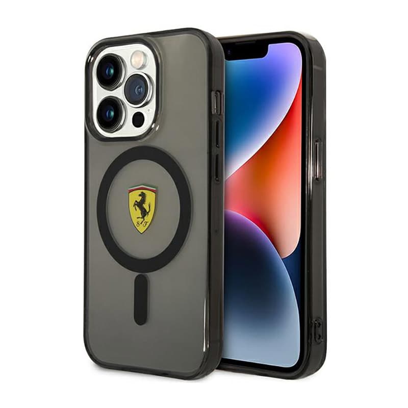Ferrari Translucent MagSafe - Case for iPhone 14 Pro (Black) 1