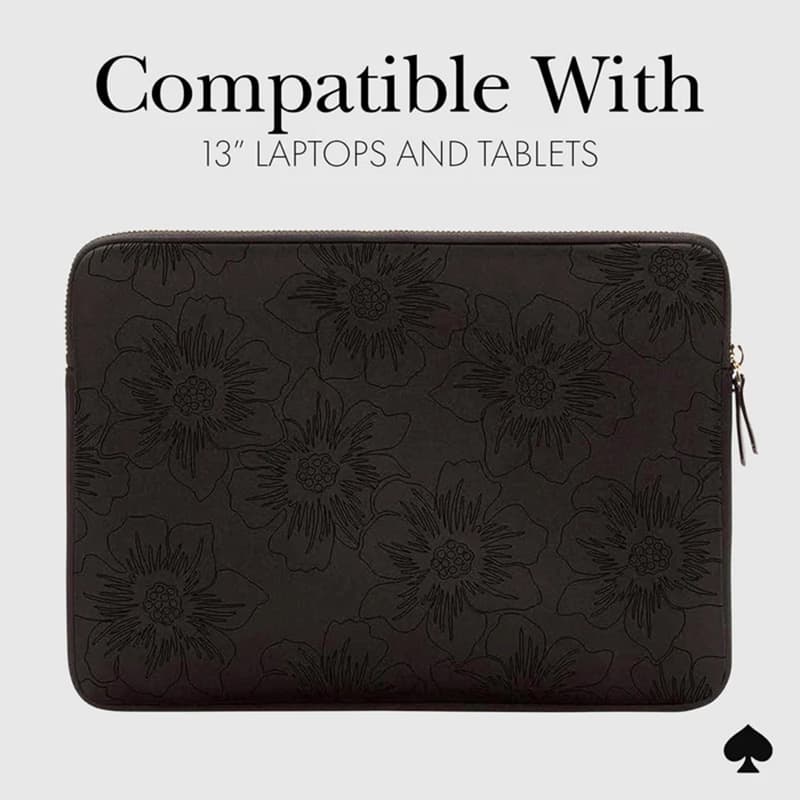 Kate Spade New York Slim Sleeve - MacBook Pro 13" / MacBook Air 13" / Notebook 13" cover (Reverse Hollyhock) 2