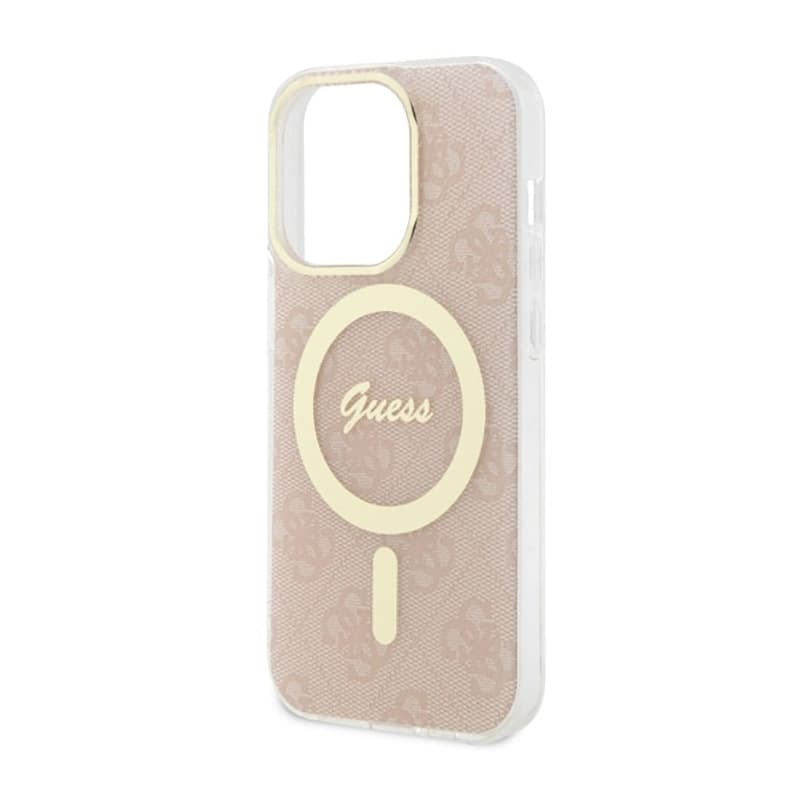 Guess 4G MagSafe - Case for iPhone 14 Pro (Pink) 6