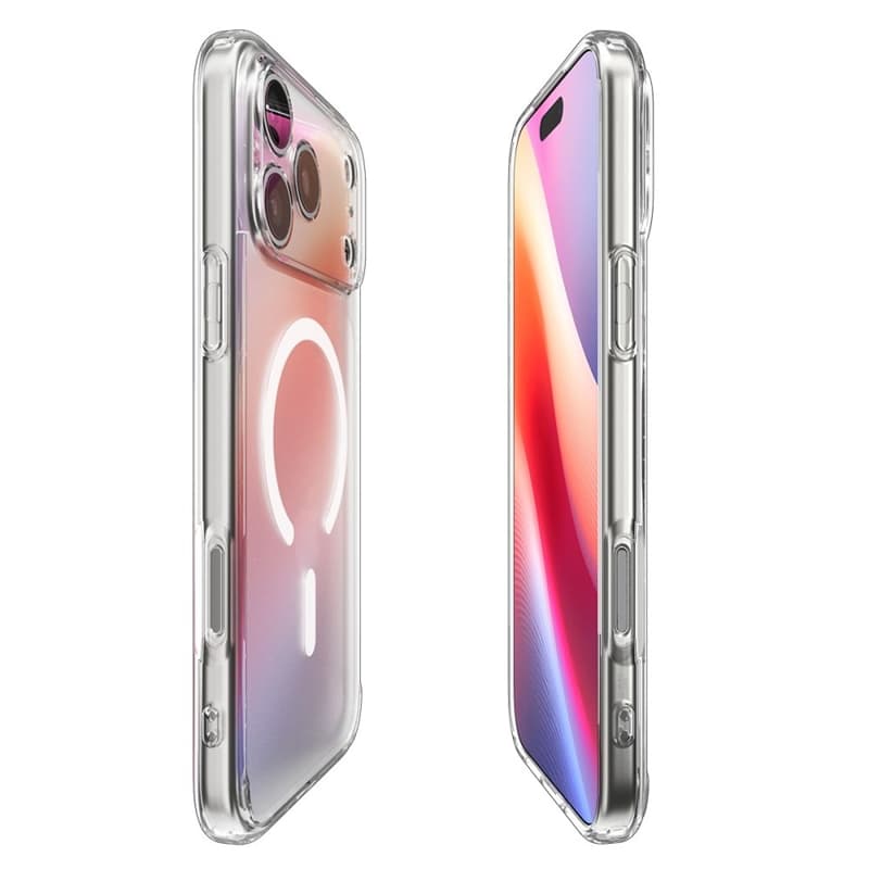 Spigen Ultra Hybrid Mag MagSafe - Case for iPhone 17 Pro Max (Frost White) 6