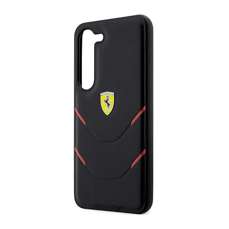 Ferrari Hot Stamp Lines - Case for Samsung Galaxy S23+ (Black) 6