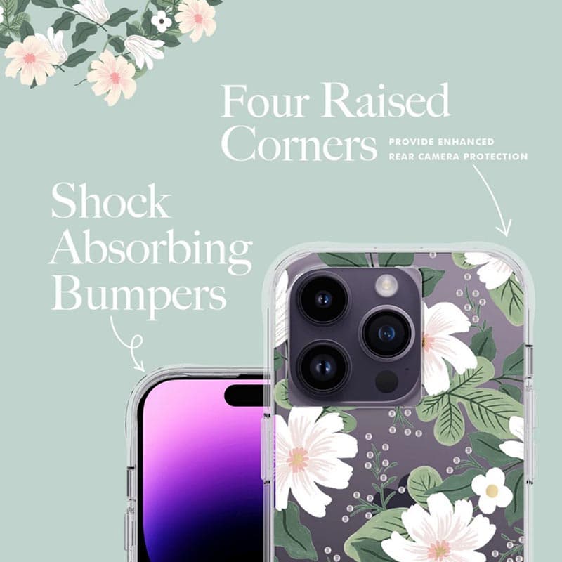 Rifle Paper Clear - Case for iPhone 14 Pro (Willow) 5
