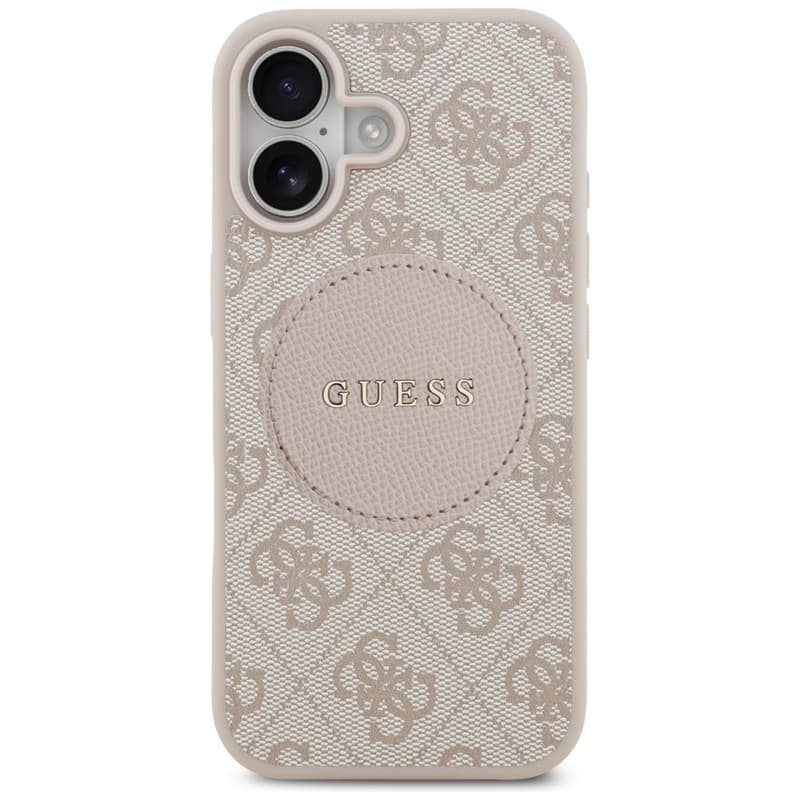 Guess 4G Circle Classic Logo MagSafe - Case iPhone 17 (pink) 3