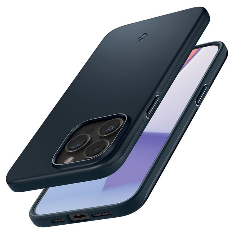 Spigen Thin Fit - Case for iPhone 15 Pro Max (Metal Slate) 7