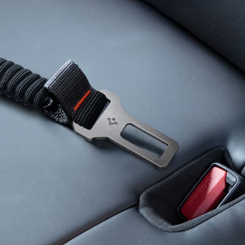 Spigen PS100 - Pet Car Seatbelt / Leash (Black) 6