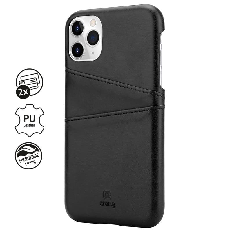 Crong Neat Cover - iPhone 11 Pro Case with Pockets (Black) 2