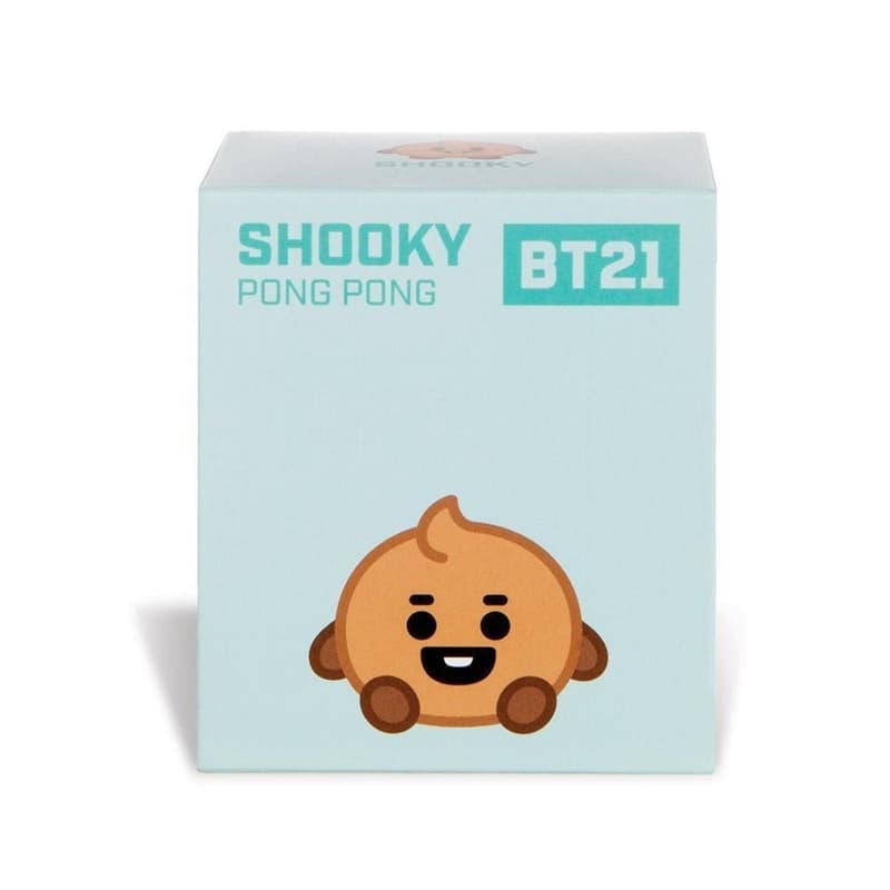 Line Friends BT21 - Mascot 8cm SHOOKY  Baby Pong Pon 5