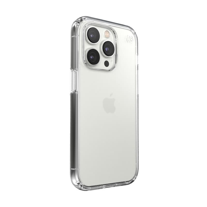 Speck Presidio Perfect-Clear - iPhone 14 Pro Case with MICROBAN Coating (Clear) 4