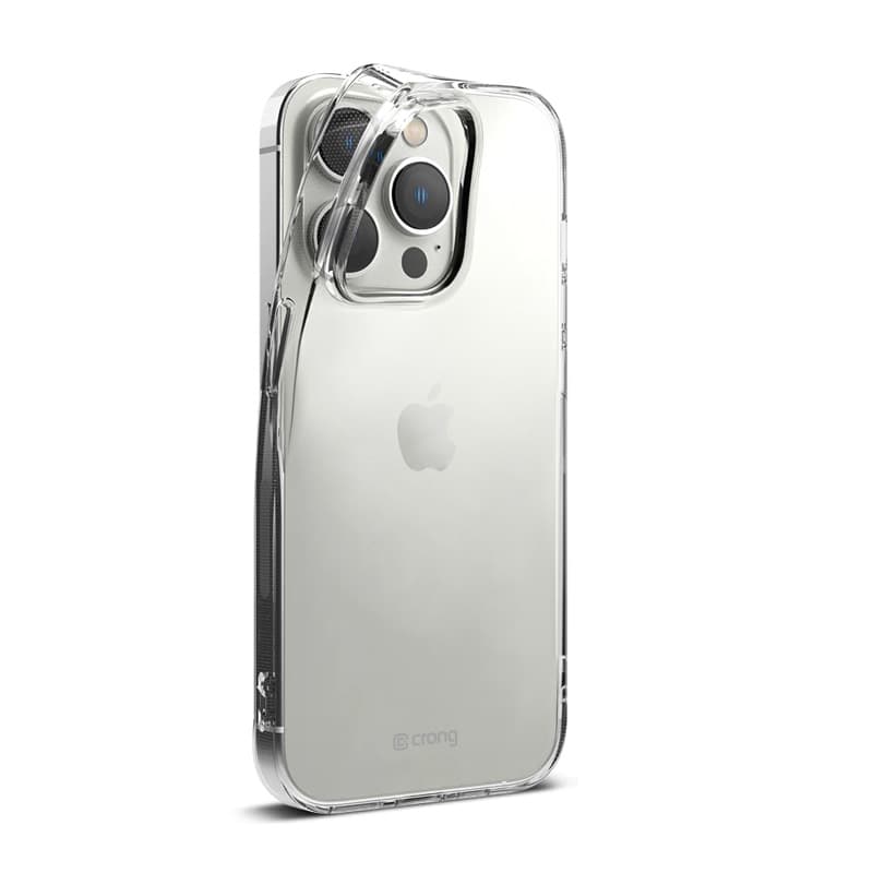 Crong Crystal Slim Cover - iPhone 14 Pro Case (Clear) 2