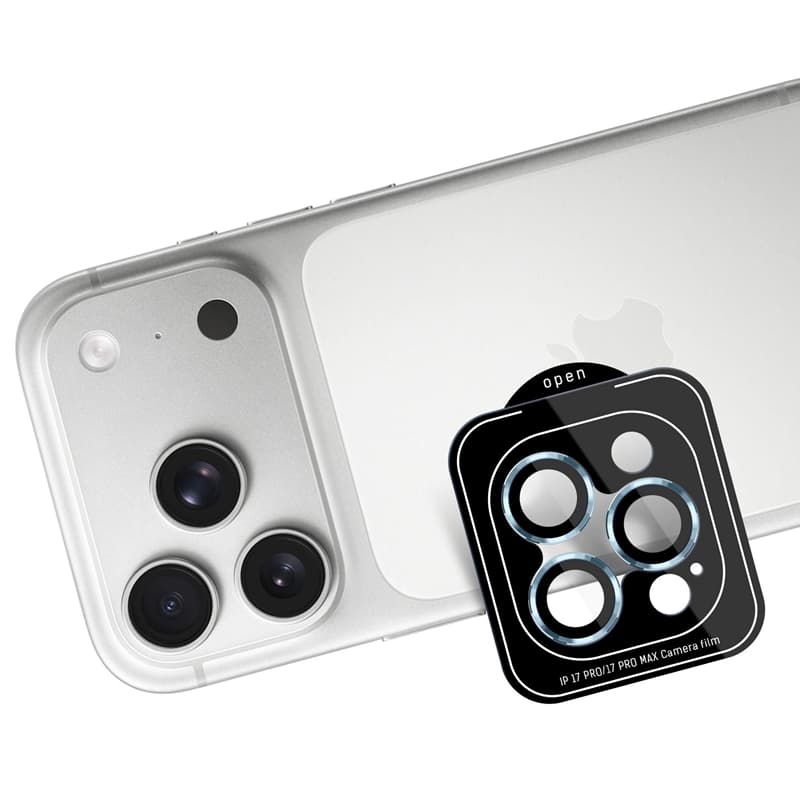 3mk Lens Protection Pro - Camera Lens Glass for iPhone 17 Pro / iPhone 17 Pro Max (Ocean Blue) 4