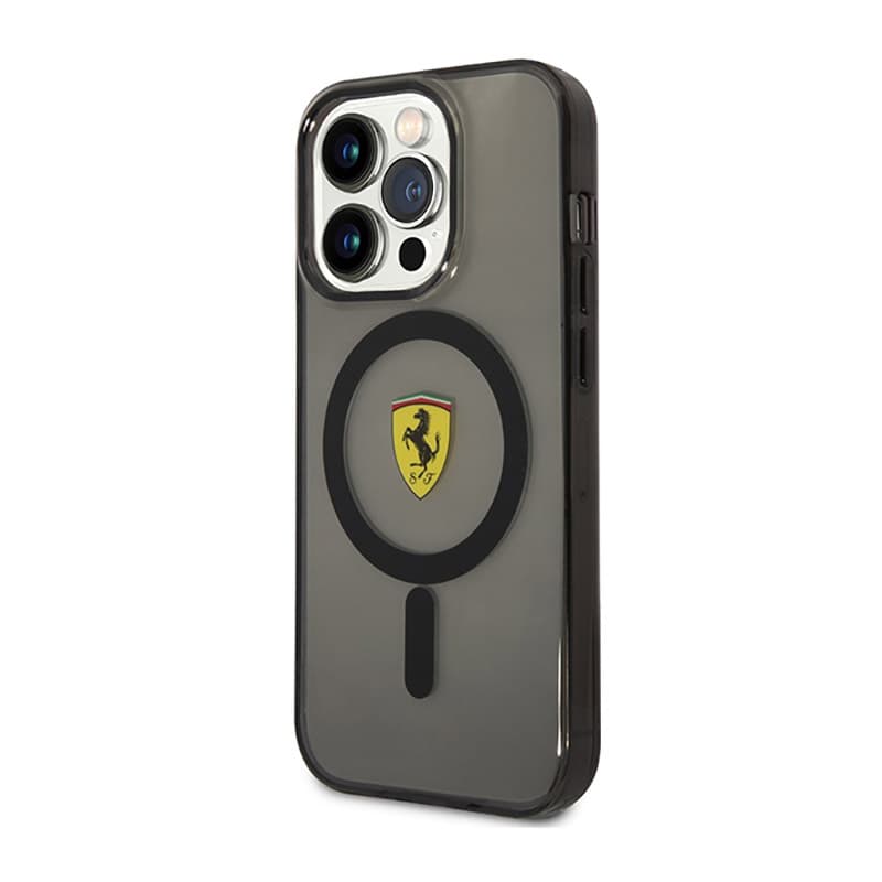 Ferrari Translucent MagSafe - Case for iPhone 14 Pro (Black) 2