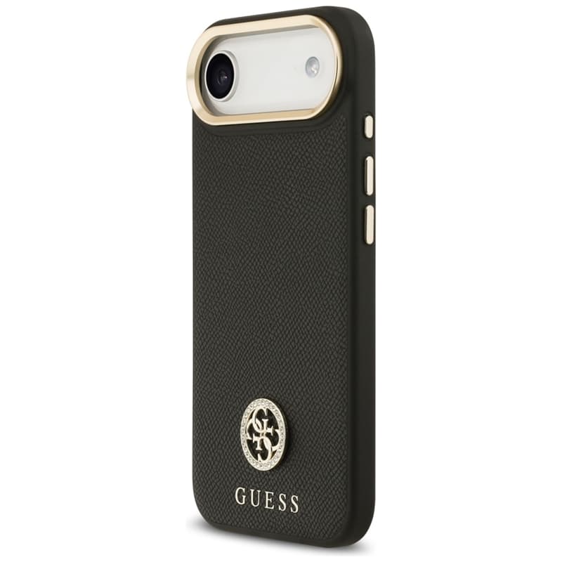 Guess Grained Strass Logo MagSafe - Case iPhone Air (black) 2