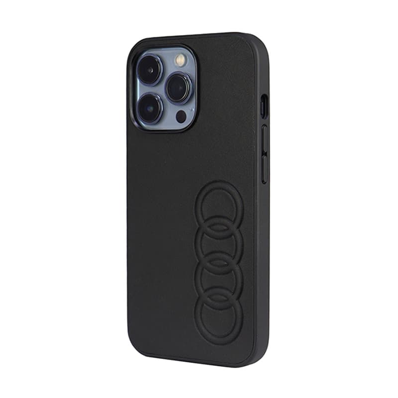 Audi Synthetic Leather - Case for iPhone 13 Pro (Black) 3