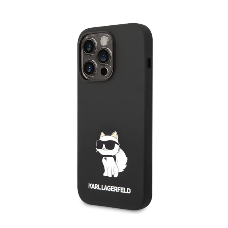 Karl Lagerfeld Silicone NFT Choupette - Case for iPhone 14 Pro Max (Black) 2