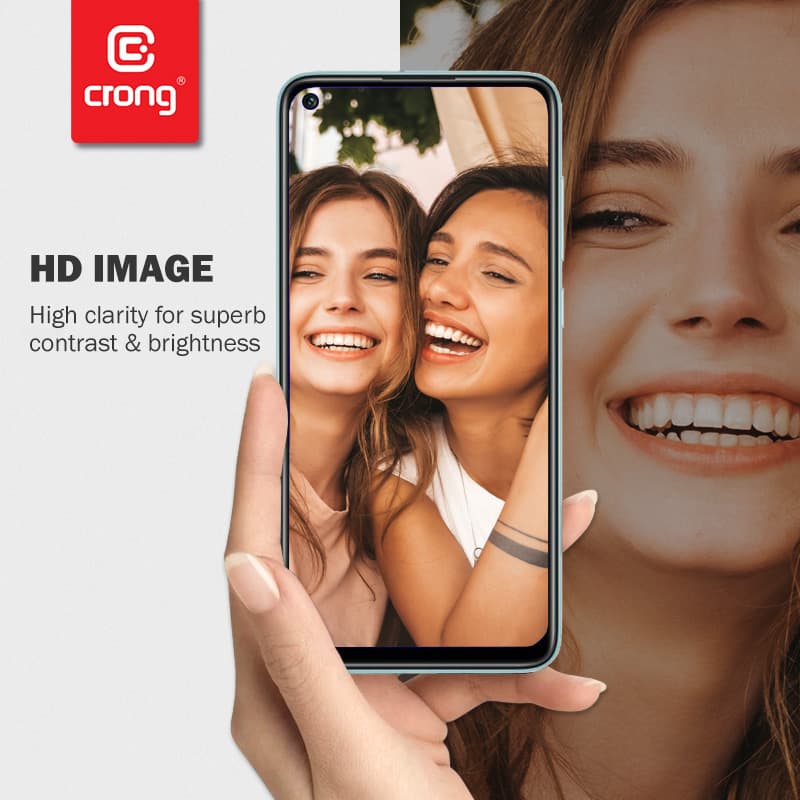 Crong 7D Nano Flexible Glass - 9H hybrid glass for the entire Samsung Galaxy M31 screen 7