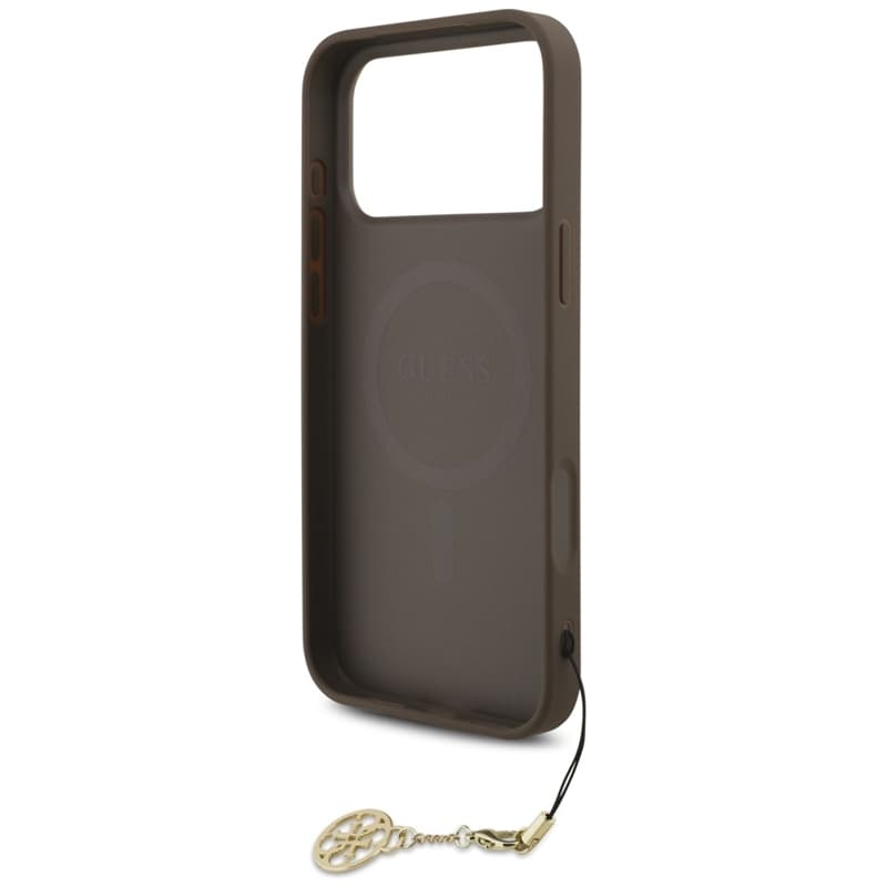 Guess 4G Charms Collection MagSafe - iPhone 17 Pro Max Case (Brown) 6